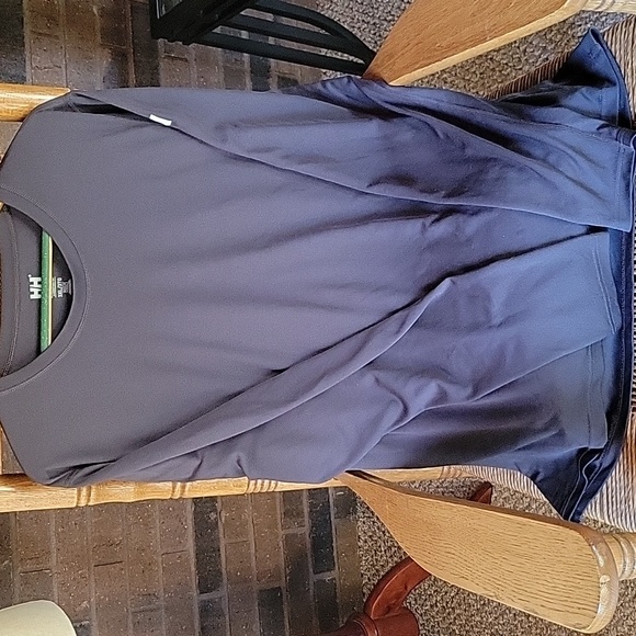 Helly Hansen, long sleeve, crew neck skirt, black/gray, size 3XL - Picture 4 of 11